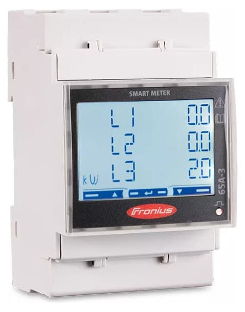 Fronius Smart Meter med display, set forfra